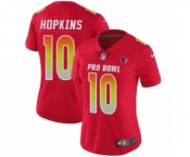 Women's Nike Houston Texans #10 DeAndre Hopkins Limited Red AFC 2019 Pro Bowl NFL Jersey