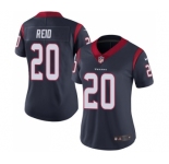 Women's Nike Houston Texans #20 Justin Reid Navy Blue Team Color Vapor Untouchable Elite Player NFL Jersey