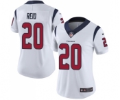 Women's Nike Houston Texans #20 Justin Reid White Vapor Untouchable Limited Player NFL Jersey