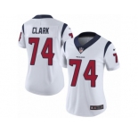 Women's Nike Houston Texans #74 Chris Clark Vapor Untouchable Limited White NFL Jersey