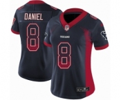 Women's Nike Houston Texans #8 Trevor Daniel Limited Navy Blue Rush Drift Fashion NFL Jersey