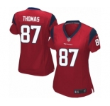 Women's Nike Houston Texans #87 Demaryius Thomas Game Red Alternate NFL Jersey