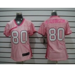 nike women nfl jerseys houston texans #80 a.johnson pink[nike]