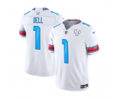 Youth Houston Texans #1 Tank Dell White 2026 F.U.S.E. Rivalries Collection Limited Football Stitched Jersey