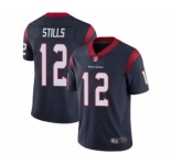 Youth Houston Texans #12 Kenny Stills Navy Blue Team Color Vapor Untouchable Limited Player Football Jersey