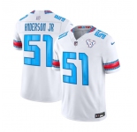 Youth Houston Texans #51 Will Anderson Jr. White 2026 F.U.S.E.Rivalries Collection Limited Football Stitched Jersey