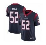 Youth Houston Texans #52 Barkevious Mingo Navy Blue Team Color Vapor Untouchable Limited Player Football Jersey