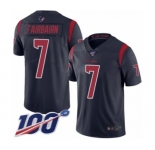 Youth Houston Texans #7 Ka'imi Fairbairn Limited Navy Blue Rush Vapor Untouchable 100th Season Football Jersey