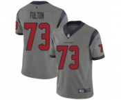 Youth Houston Texans #73 Zach Fulton Limited Gray Inverted Legend Football Jersey