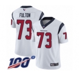 Youth Houston Texans #73 Zach Fulton White Vapor Untouchable Limited Player 100th Season Football Jersey