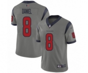 Youth Houston Texans #8 Trevor Daniel Limited Gray Inverted Legend Football Jersey