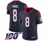 Youth Houston Texans #8 Trevor Daniel Navy Blue Team Color Vapor Untouchable Limited Player 100th Season Football Jersey