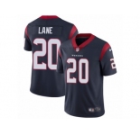 Youth Nike Houston Texans #20 Jeremy Lane Navy Blue Team Color Vapor Untouchable Elite Player NFL Jersey