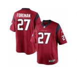 Youth Nike Houston Texans #27 D'Onta Foreman Limited Red Alternate NFL Jersey