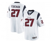 Youth Nike Houston Texans #27 D'Onta Foreman Limited White NFL Jersey