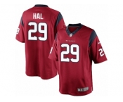 Youth Nike Houston Texans #29 Andre Hal Limited Red Alternate NFL Jersey