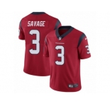 Youth Nike Houston Texans #3 Tom Savage Vapor Untouchable Limited Red Alternate NFL Jersey
