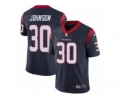 Youth Nike Houston Texans #30 Kevin Johnson Vapor Untouchable Limited Navy Blue Team Color NFL Jersey