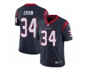 Youth Nike Houston Texans #34 Tyler Ervin Vapor Untouchable Limited Navy Blue Team Color NFL Jersey