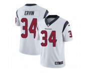 Youth Nike Houston Texans #34 Tyler Ervin Vapor Untouchable Limited White NFL Jersey