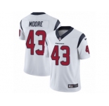 Youth Nike Houston Texans #43 Corey Moore White Vapor Untouchable Limited Player NFL Jersey