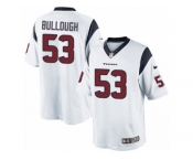 Youth Nike Houston Texans #53 Max Bullough Limited White NFL Jersey