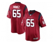 Youth Nike Houston Texans #65 Greg Mancz Limited Red Alternate NFL Jersey