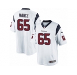 Youth Nike Houston Texans #65 Greg Mancz Limited White NFL Jersey
