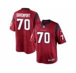 Youth Nike Houston Texans #70 Julien Davenport Limited Red Alternate NFL Jersey