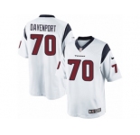 Youth Nike Houston Texans #70 Julien Davenport Limited White NFL Jersey