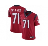 Youth Nike Houston Texans #71 Xavier Su'a-Filo Vapor Untouchable Limited Red Alternate NFL Jersey