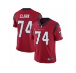 Youth Nike Houston Texans #74 Chris Clark Vapor Untouchable Limited Red Alternate NFL Jersey