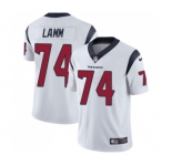 Youth Nike Houston Texans #74 Kendall Lamm White Vapor Untouchable Limited Player NFL Jersey