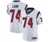 Youth Nike Houston Texans #74 Kendall Lamm White Vapor Untouchable Limited Player NFL Jersey