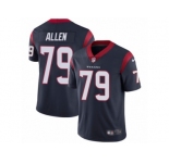 Youth Nike Houston Texans #79 Jeff Allen Vapor Untouchable Limited Navy Blue Team Color NFL Jersey
