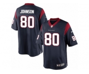 Youth Nike Houston Texans #80 Andre Johnson Limited Navy Blue Team Color NFL Jersey