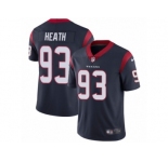 Youth Nike Houston Texans #93 Joel Heath Navy Blue Team Color Vapor Untouchable Limited Player NFL Jersey