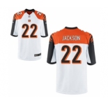 Men's Nike Cincinnati Bengals #22 William Jackson Game white NFL Jersey