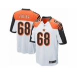 Men's Nike Cincinnati Bengals #68 Kevin Zeitler Game White NFL Jersey