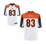 Men's Nike Cincinnati Bengals #83 Tyler Boyd Game White NFL Jersey