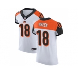 Nike Cincinnati Bengals #18 A.J. Green White Men Stitched NFL Vapor Untouchable Elite Jersey