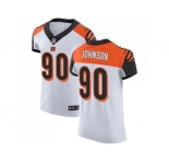 Nike Cincinnati Bengals #90 Michael Johnson White Men Stitched NFL Vapor Untouchable Elite Jersey