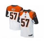 nike nfl jerseys cincinnati bengals #57 vincent rey white[Elite]