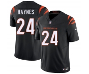 Men's Cincinnati Bengals #24 Jamal Haynes Black 2026 Draft F.U.S.E. Vapor Untouchable Limited Football Stitched Jersey