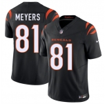 Men's Cincinnati Bengals #81 Dohnte Meyers Black 2026 F.U.S.E. Vapor Untouchable Limited Football Stitched Jersey