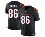Men's Cincinnati Bengals #86 Colbie Young Black 2026 Draft F.U.S.E. Vapor Untouchable Limited Football Stitched Jersey