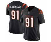 Men's Cincinnati Bengals #91 Trey Hendrickson Black 2025 F.U.S.E. Vapor Untouchable Limited Football Stitched Jersey