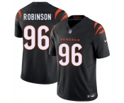 Men's Cincinnati Bengals #96 Landon Robinson Black 2026 Draft F.U.S.E. Vapor Untouchable Limited Football Stitched Jersey