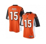 Men's Nike Cincinnati Bengals #15 John Ross Limited Orange Alternate NFL Jersey