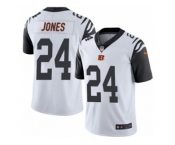 Men's Nike Cincinnati Bengals #24 Adam Jones Limited White Rush NFL Jersey